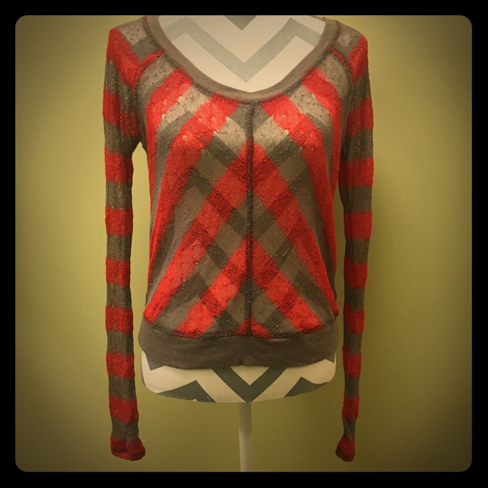 We the Free, Free People Holed Sweater